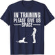 Funny Dog Training Art Women Dog Lovers Dog Trainer T-Shirt - T-Shirt | Navy