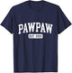 Pawpaw Est 2025 Promoted To Pawpaw Announcement T-Shirt - T-Shirt | Navy