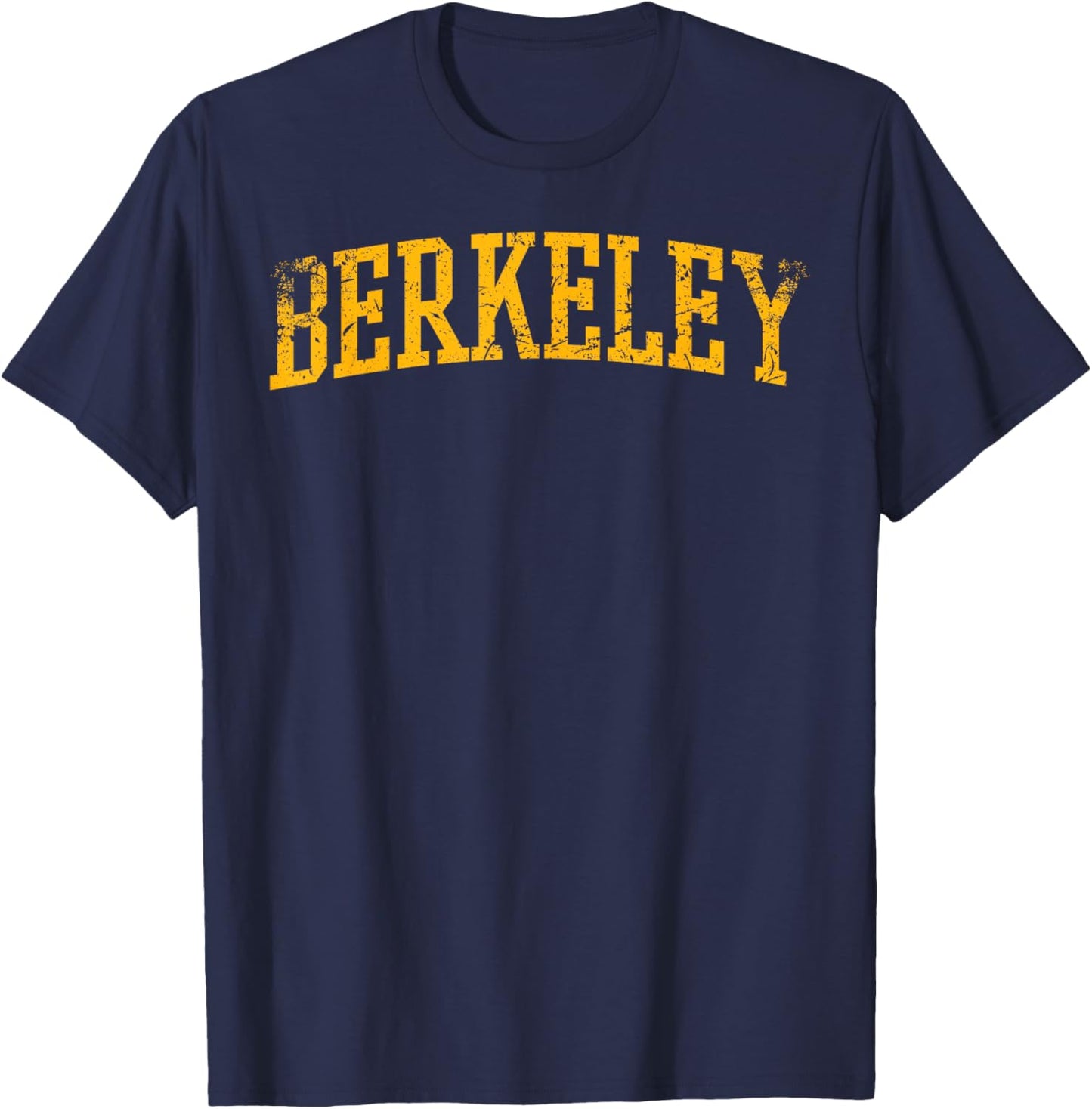 Berkeley CA - Throwback Design - Vintage Worn Classic T-Shirt - T-Shirt | Navy