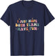 I Just Hope Both Teams Have Fun Retro Groovy T-Shirt - T-Shirt | Navy