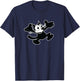 Felix Super Retro Cartoon Cat Big Hug Cartoon Vintage T-Shirt - T-Shirt | Navy
