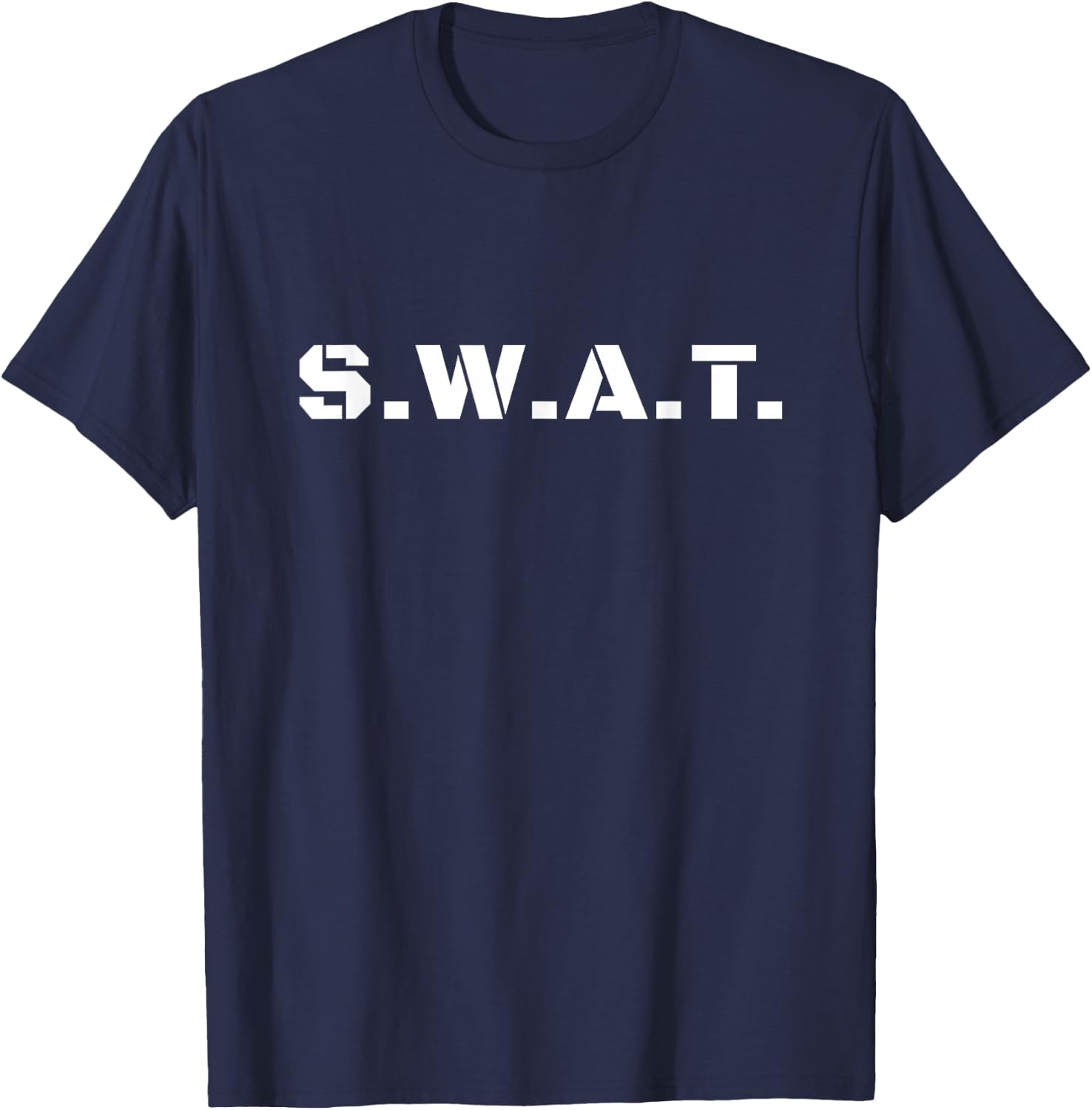 SWAT Team Boys Halloween Costume Kids Tactical Uniform Shirt T-Shirt - T-Shirt | Navy
