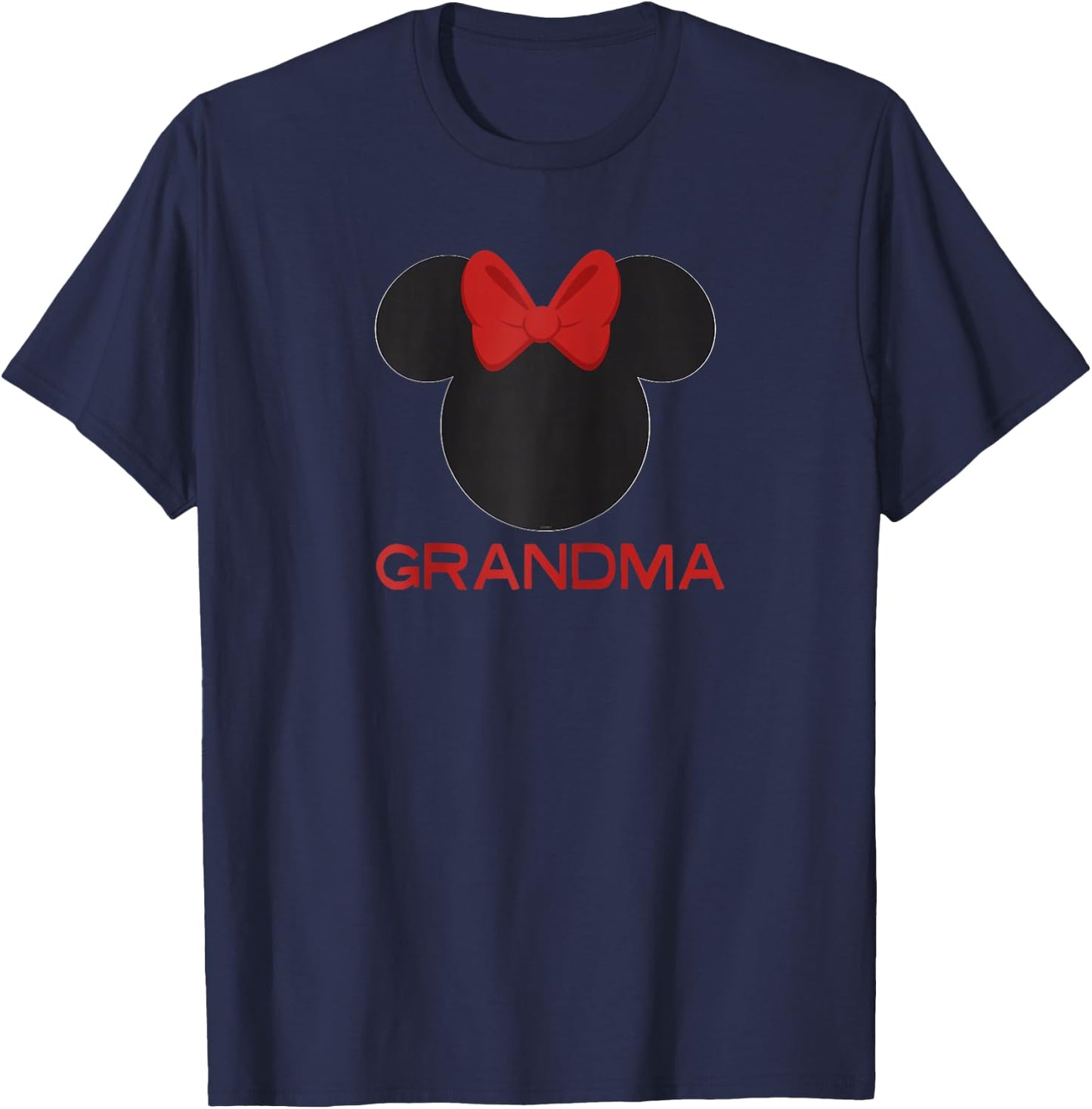 Disney Minnie Mouse Grandma Family Raglan Baseball T-Shirt - T-Shirt | Navy