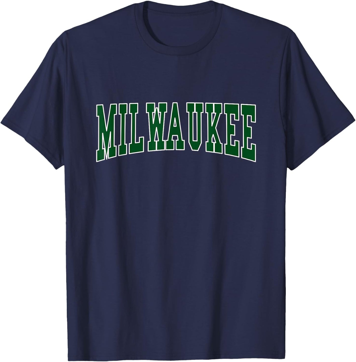 MILWAUKEE - Hometown Pride - Throwback Design - Classic T-Shirt - T-Shirt | Navy