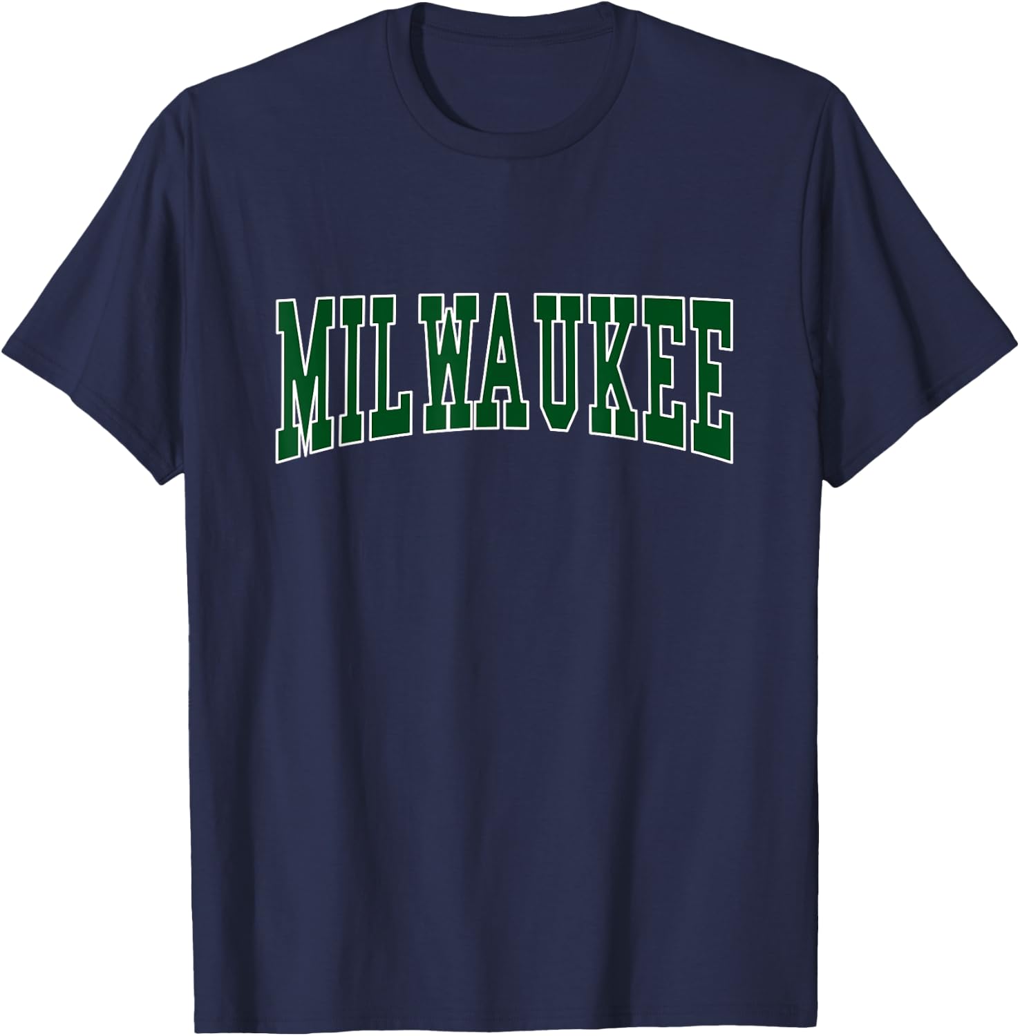 MILWAUKEE - Hometown Pride - Throwback Design - Classic T-Shirt - T-Shirt | Navy