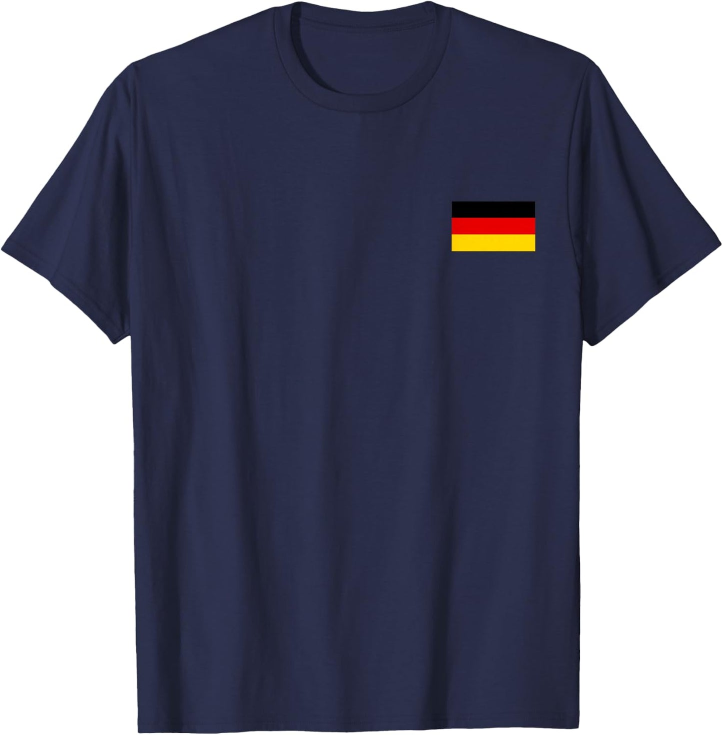 Germany Flag Cool German Flags Deutschland Flagge Men Women T-Shirt - T-Shirt | Navy