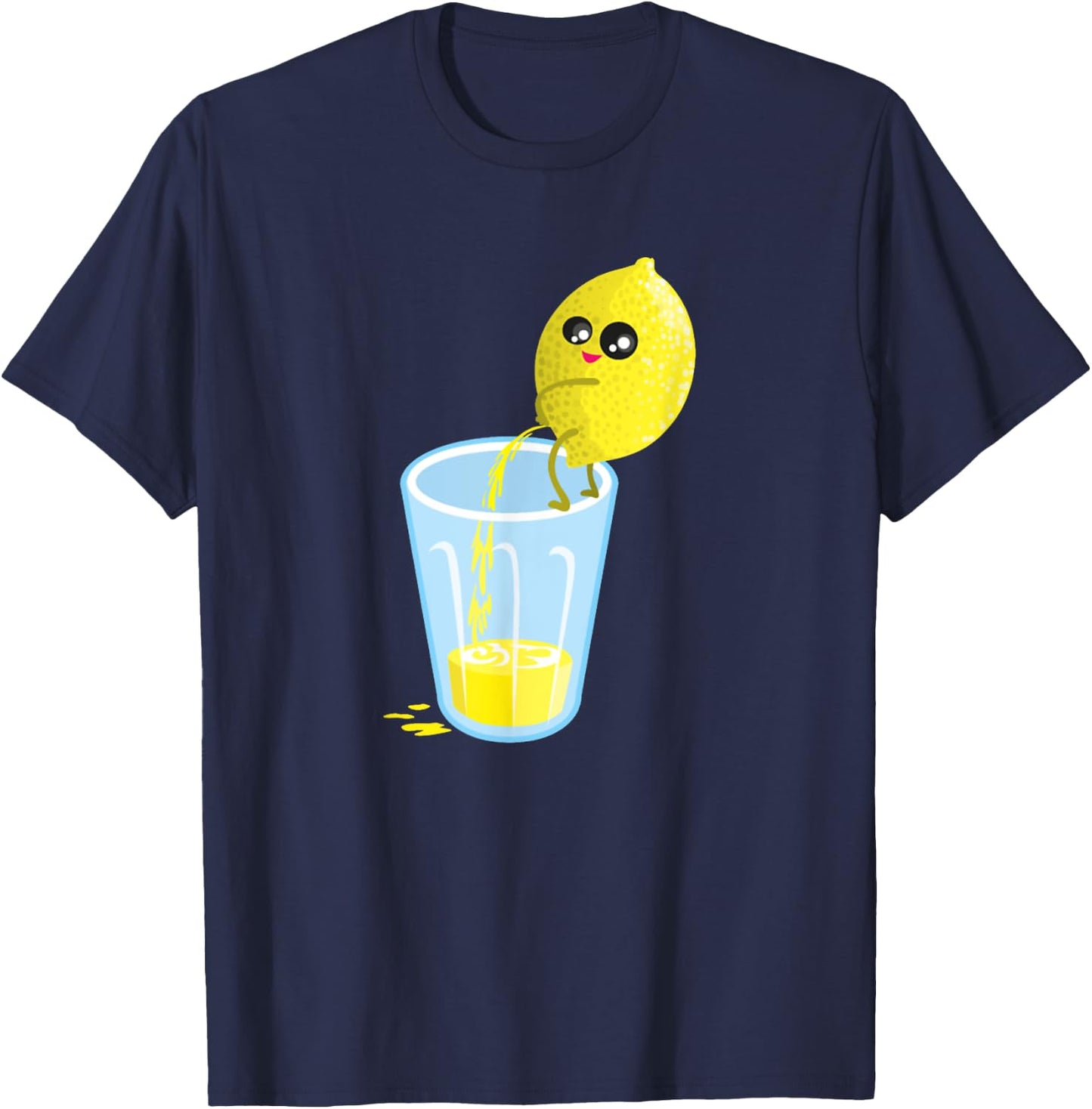 Lemonade Pee Funny Meme Sarcastic Drink Food T-Shirt - T-Shirt | Navy