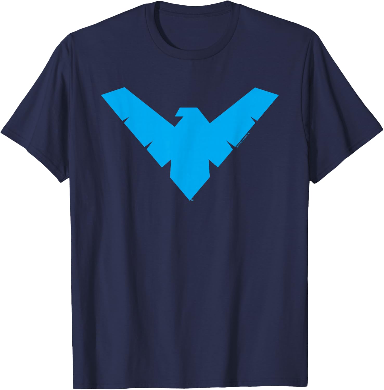 Batman Nightwing Symbol T-Shirt - T-Shirt | Navy