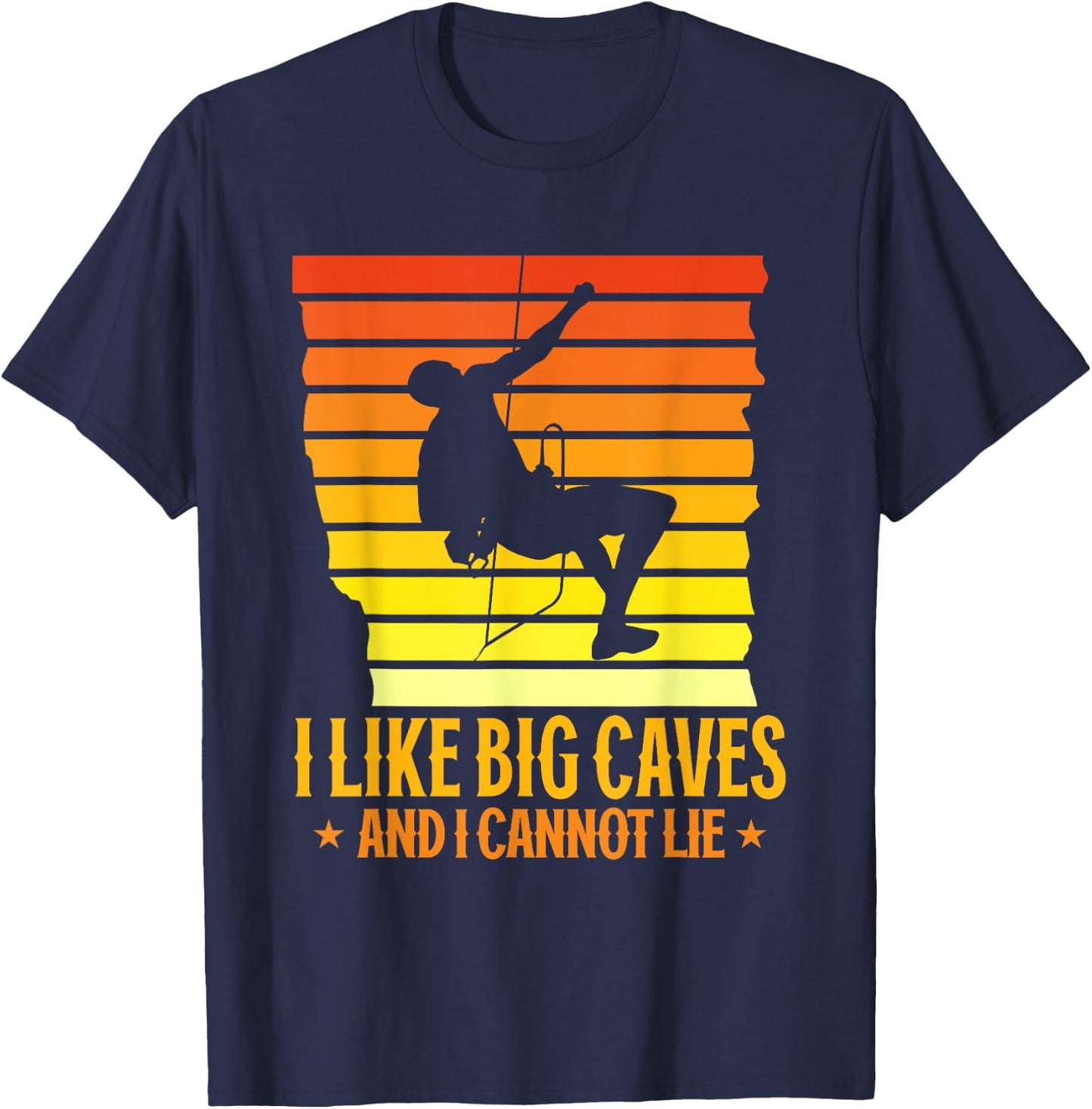 Caving T-Shirt - T-Shirt | Navy