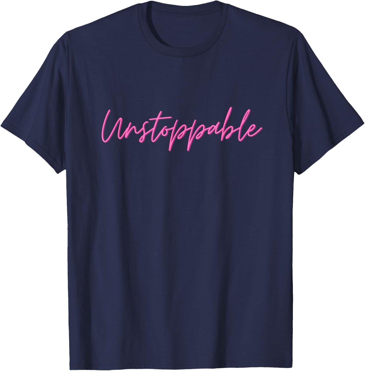 Unstoppable T-Shirt - T-Shirt | Navy