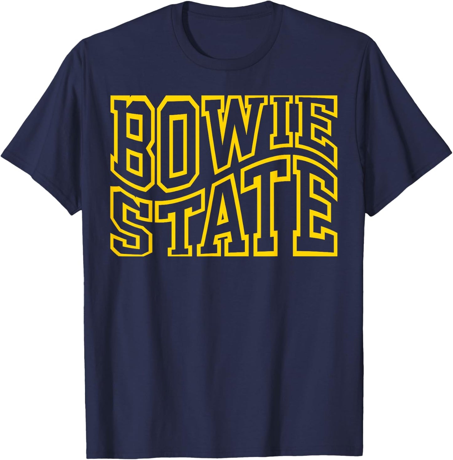 Team Chbcu Bowie Retro State Vintage Study Era T-Shirt - T-Shirt | Navy