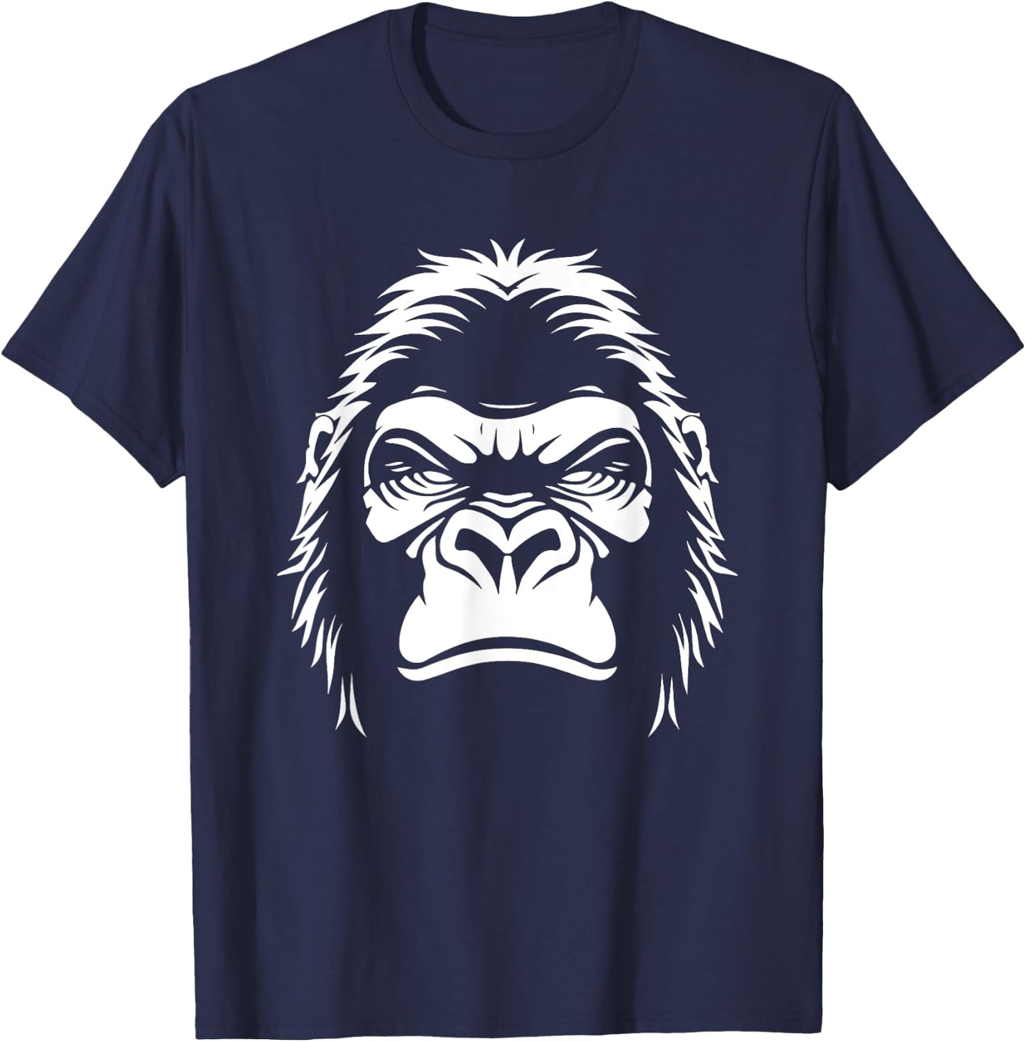 Gorilla Face T-Shirt - T-Shirt | Navy