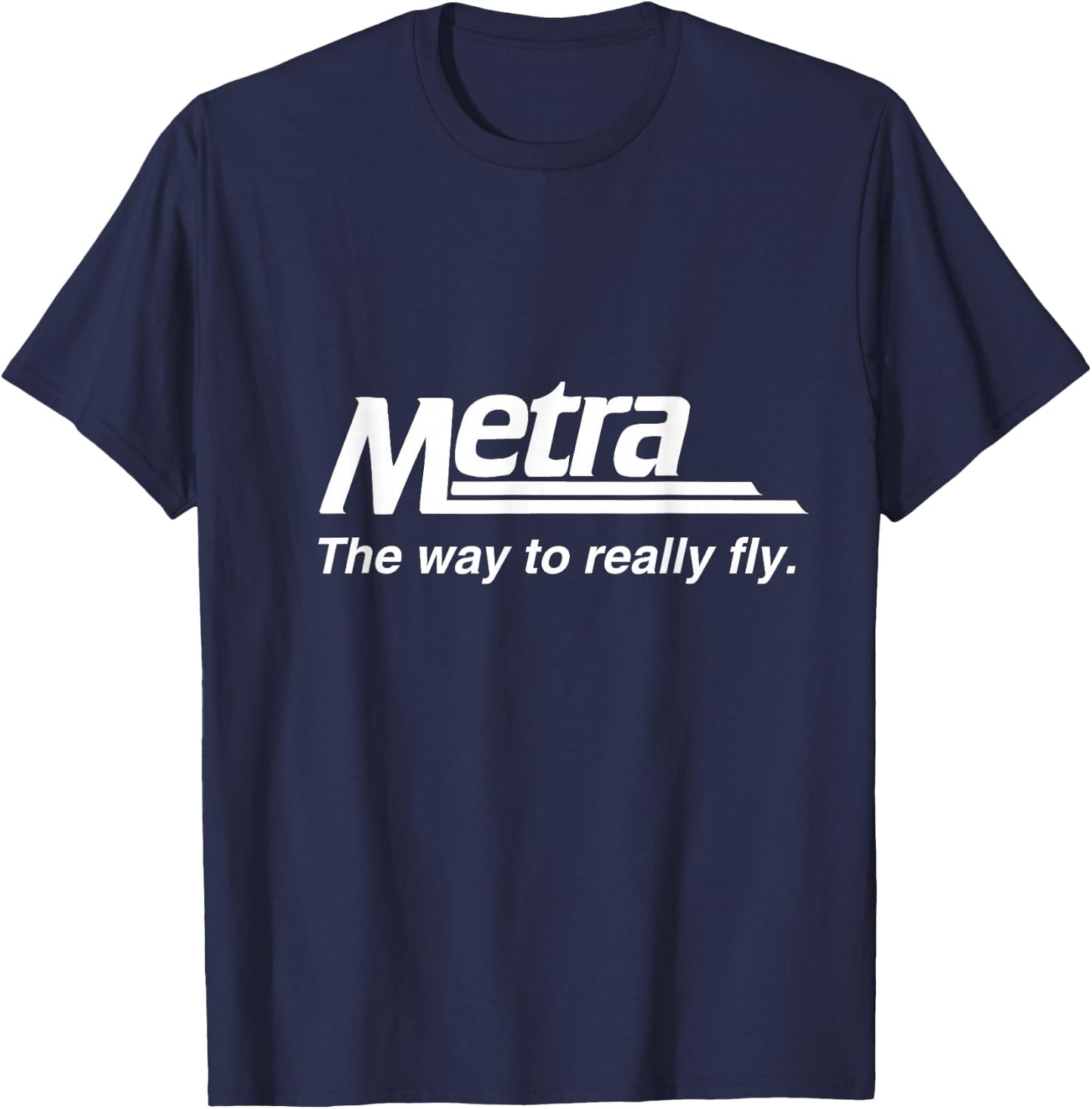 Metra - The way to really fly. T-Shirt - T-Shirt | Navy