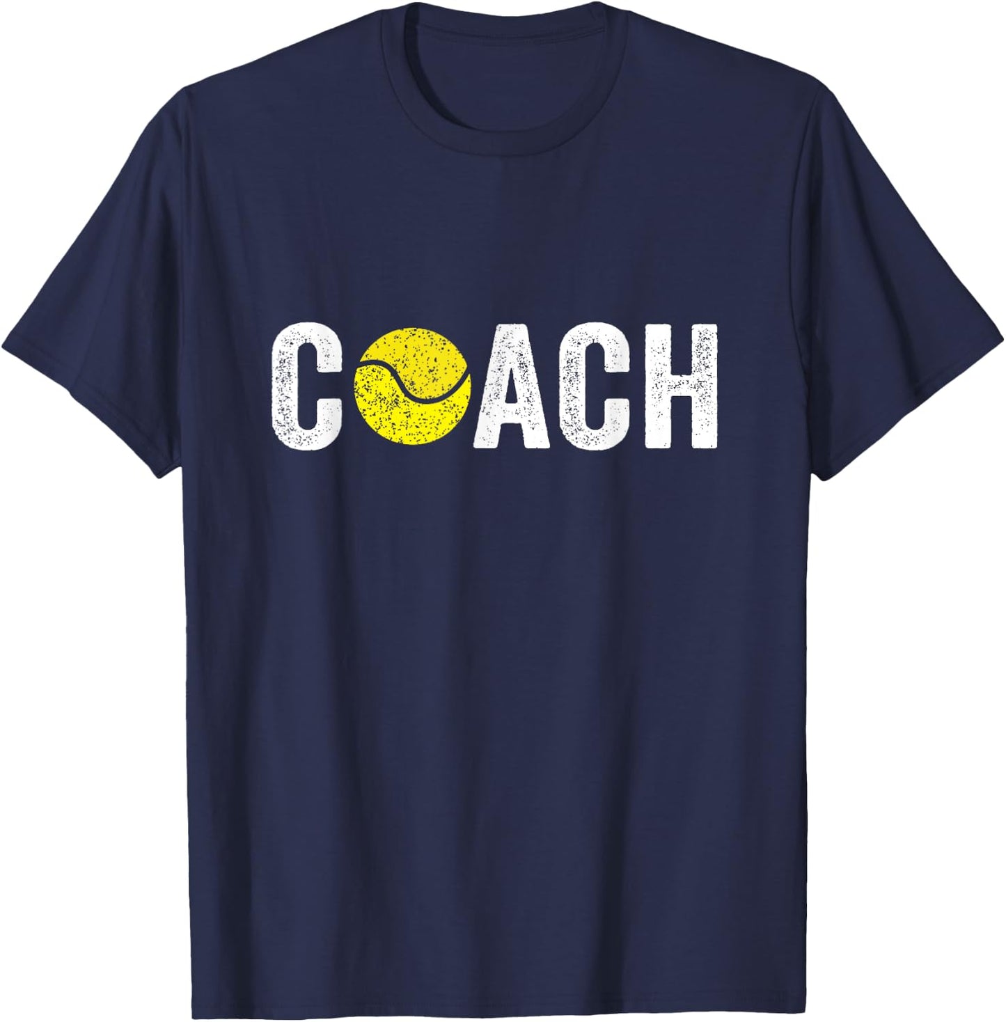 Gifts Tennis Coaches Appreciation Clothing - Tennis Coach T-Shirt - T-Shirt | Navy