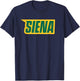 Siena College Saints - Saints Text Logo T-Shirt - T-Shirt | Navy