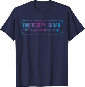 Endoscopy Squad Nurse Gastrointestinal Endoscopy Tech T-Shirt - T-Shirt | Navy