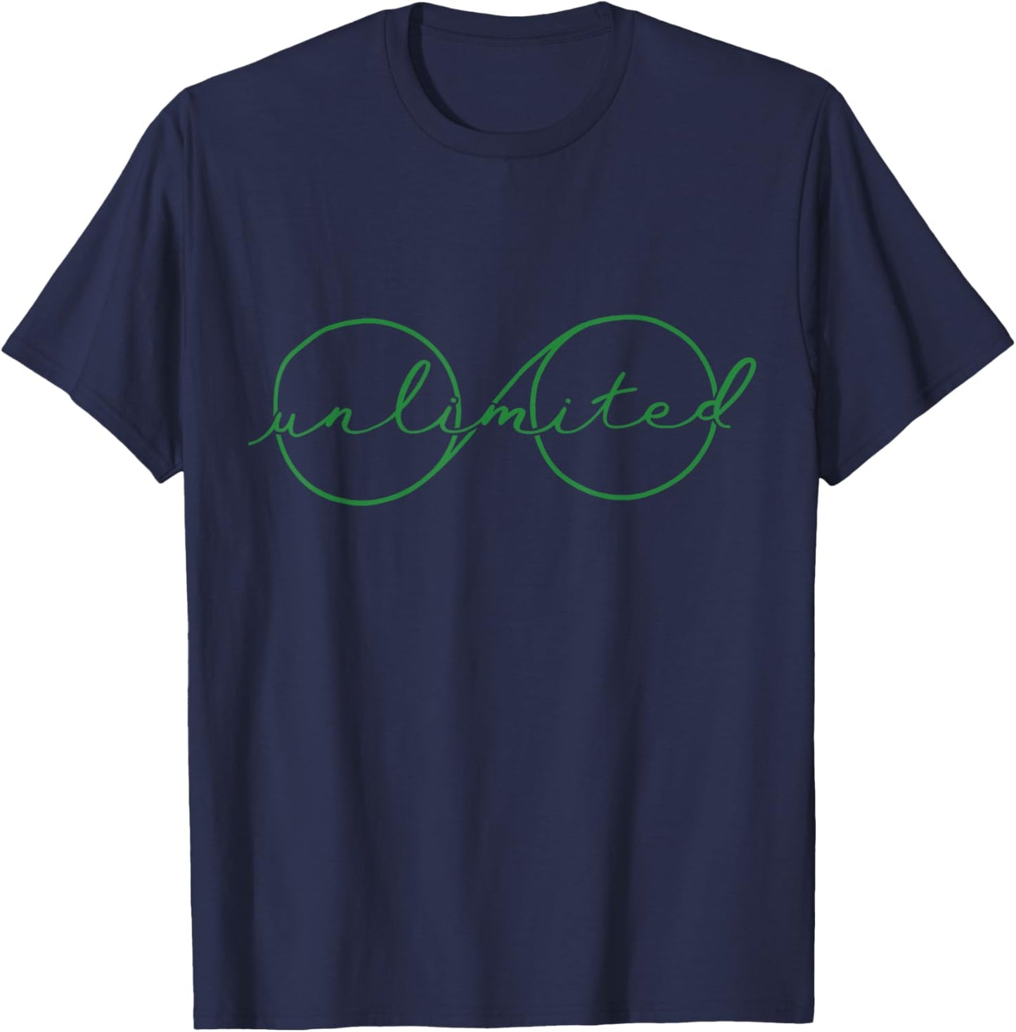Unlimited Glasses Green Good Witch Bad Witch T-Shirt - T-Shirt | Navy