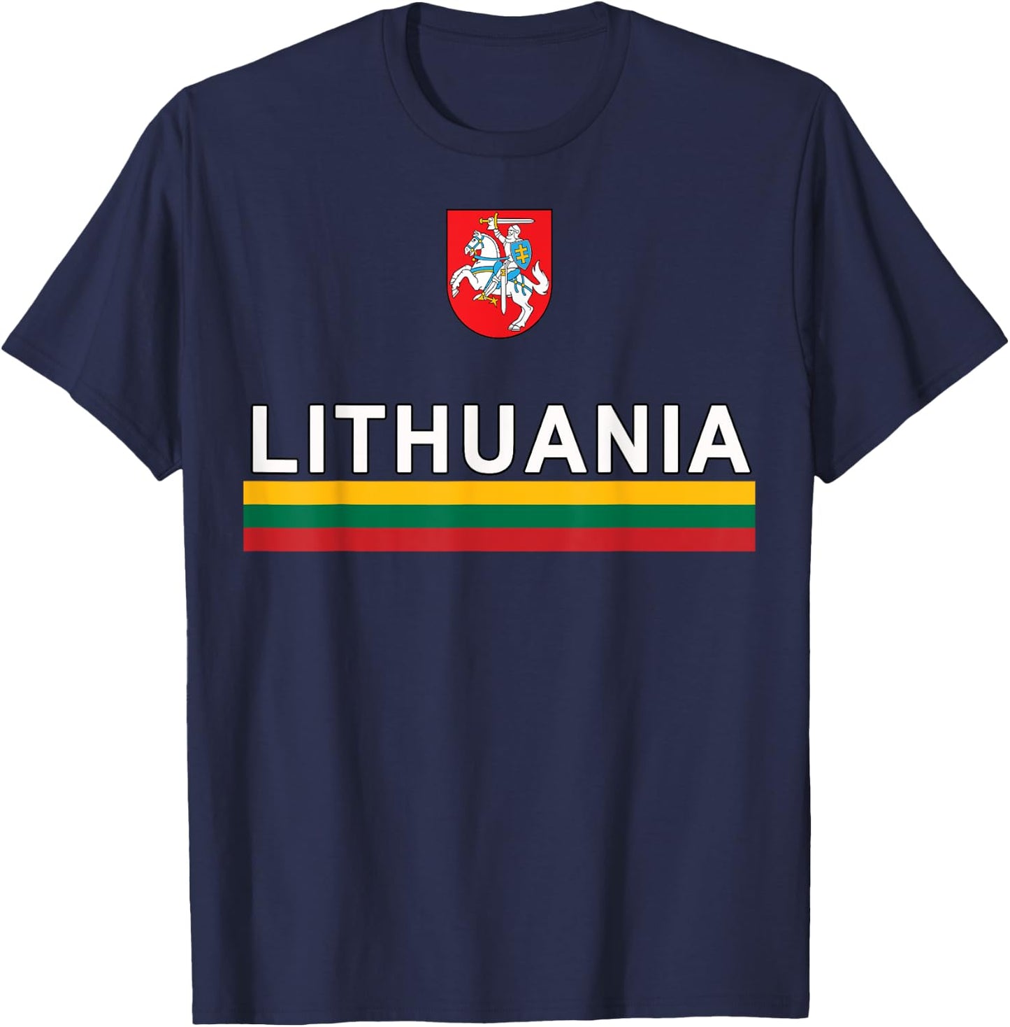 Lithuania - National Cultural T-Shirt - T-Shirt | Navy