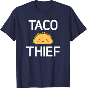 Taco Thief, Funny, Jokes, Sarcastic T-Shirt - T-Shirt | Navy