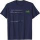 BIOS - Old School Tech Vibes: BIOS Screen T-Shirt - T-Shirt | Navy