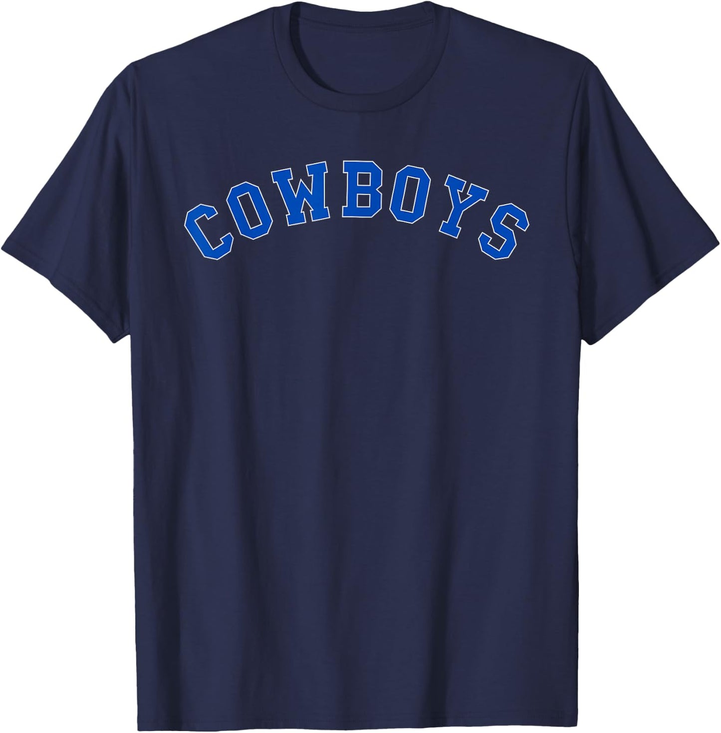 Cowboys Blue Varsity T-Shirt - T-Shirt | Navy