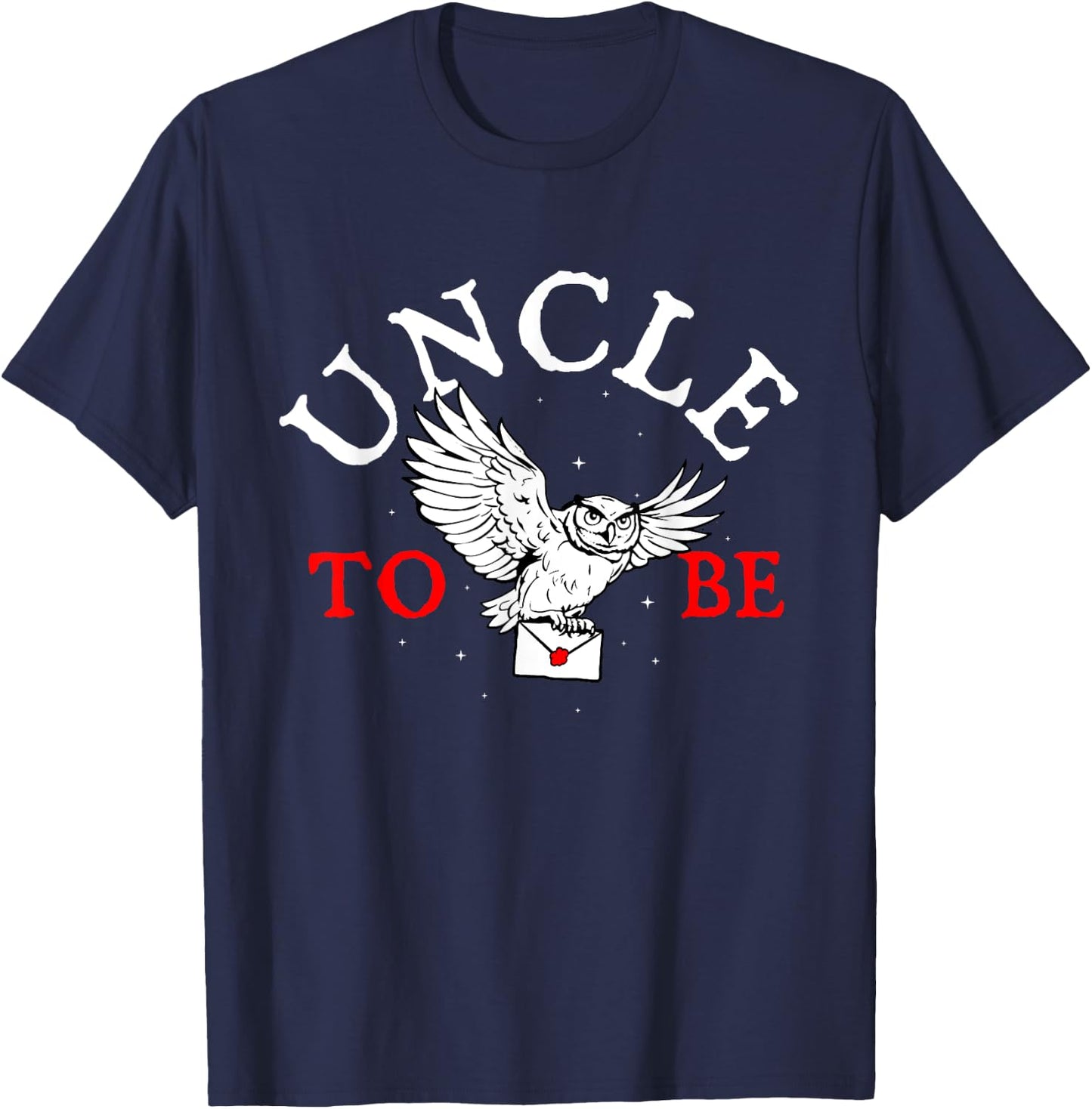 Uncle To Be - Gender Reveal Party Baby Shower Pregnancy T-Shirt - T-Shirt | Navy