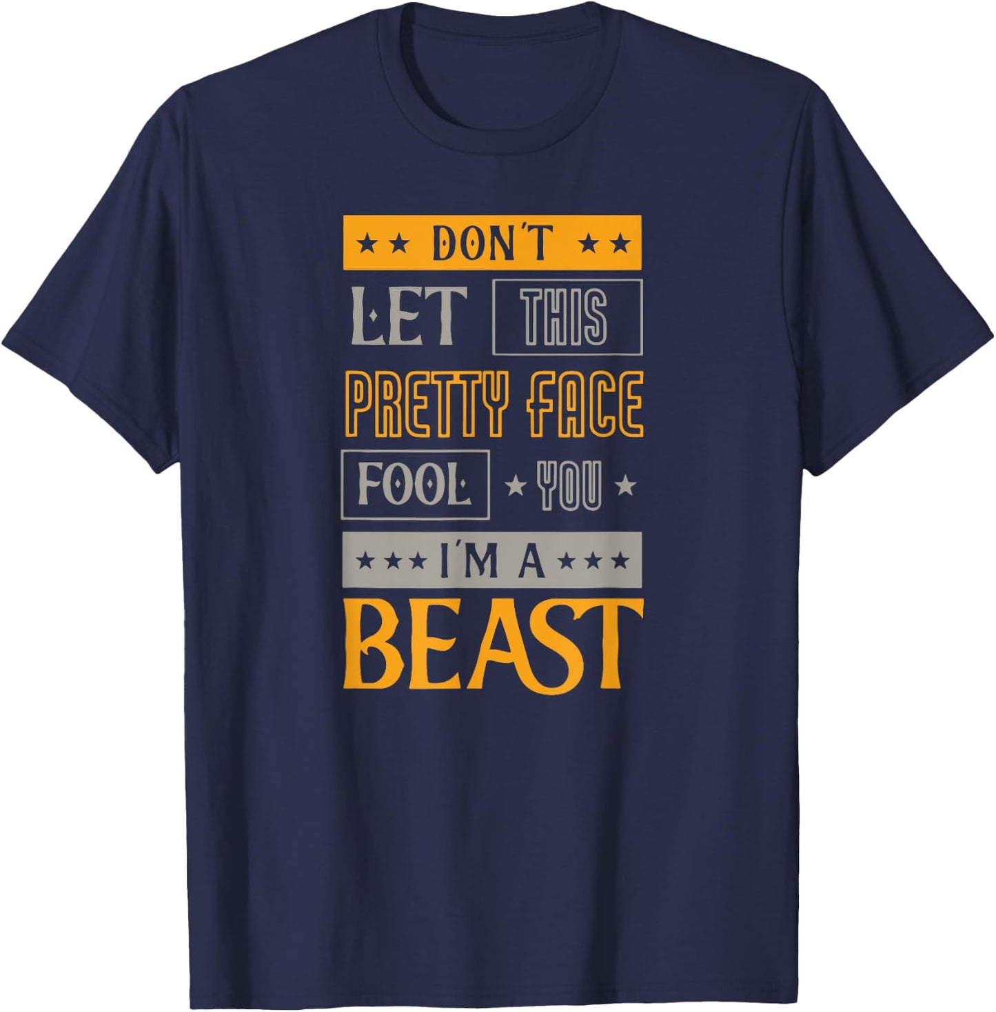 Unleash The Beast, Sport Wrestling T-Shirt - T-Shirt | Navy