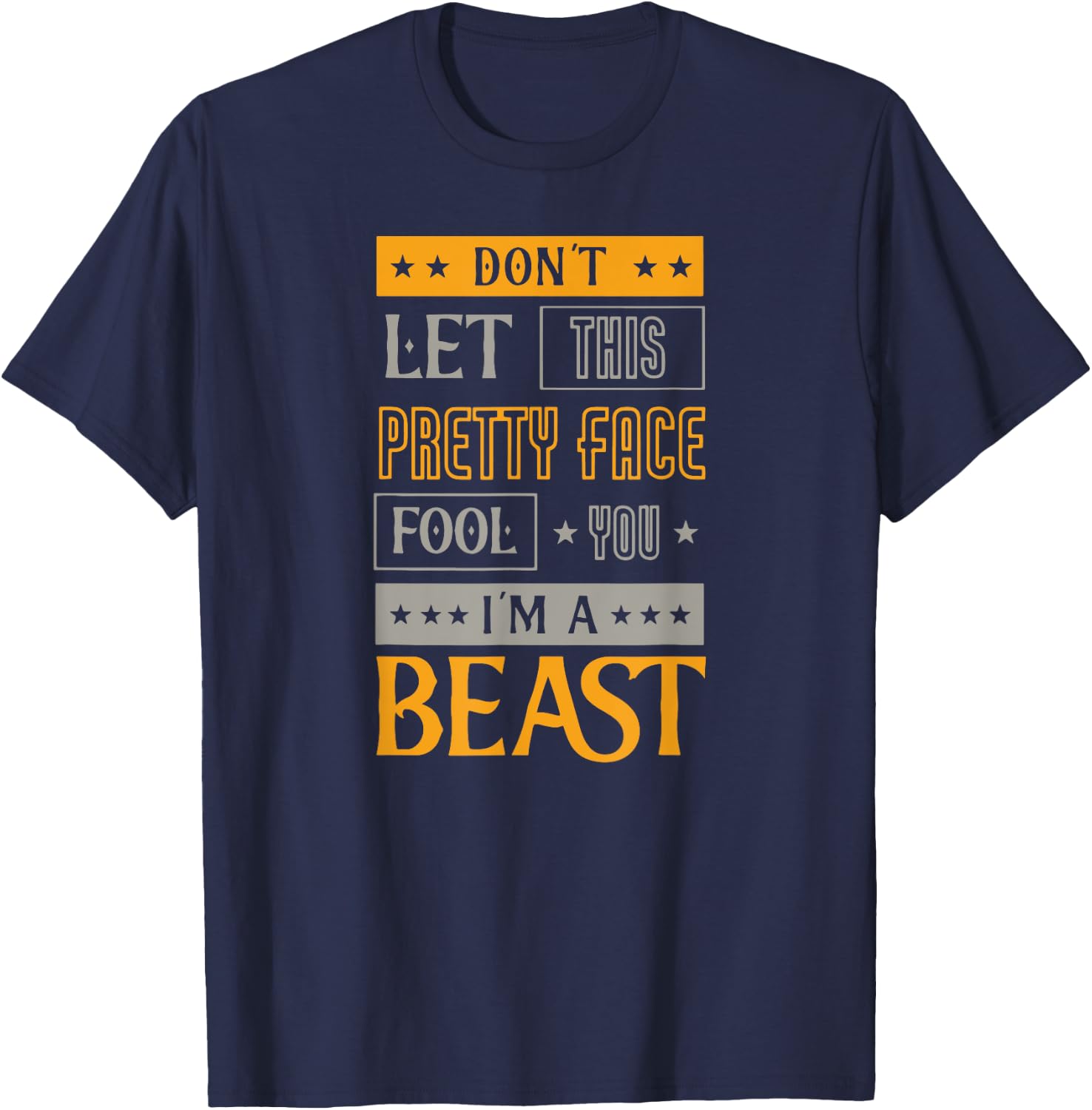 Unleash The Beast, Sport Wrestling T-Shirt - T-Shirt | Navy
