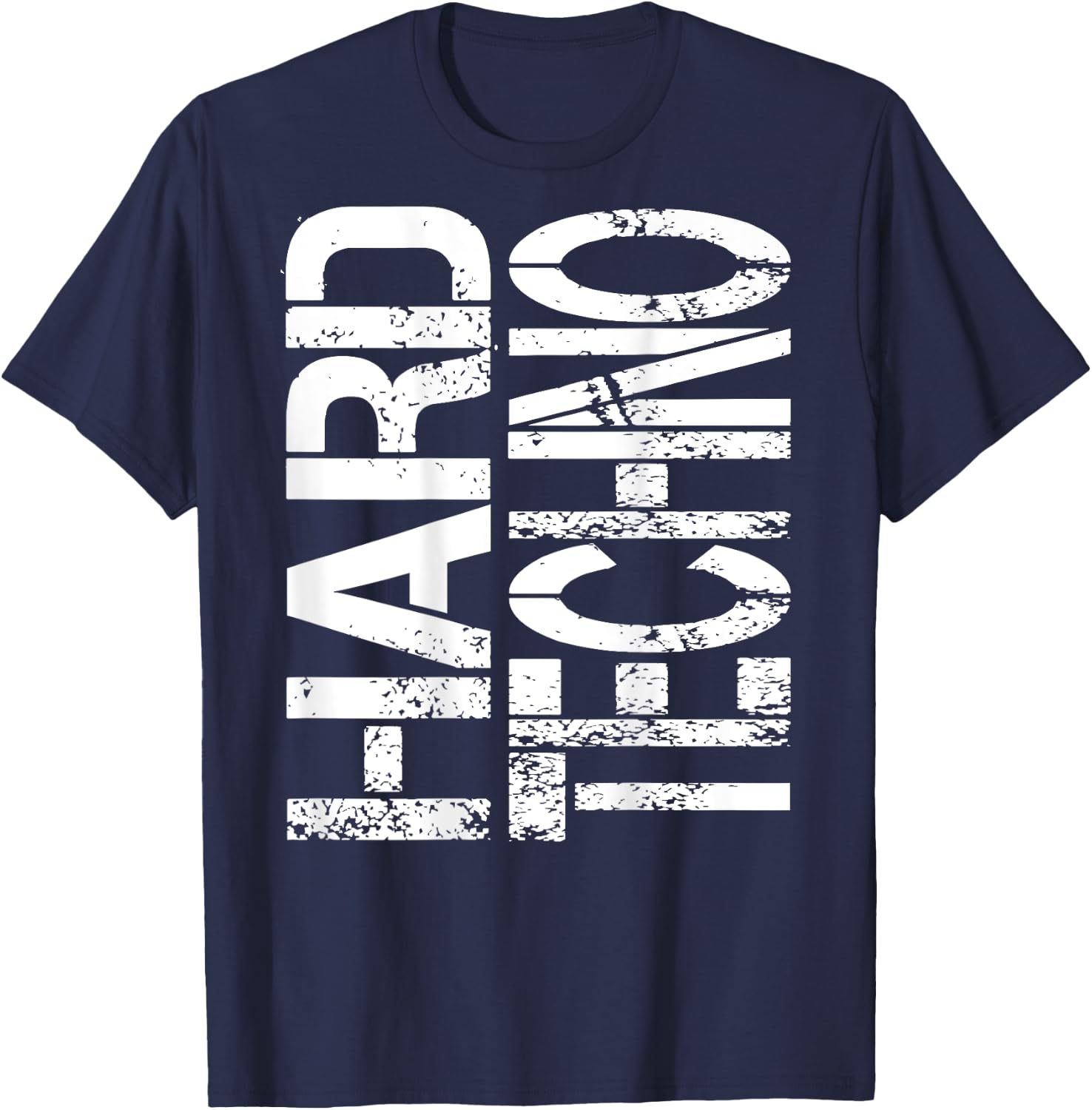 HARD TECHNO. I love Techno music. Techno raver and T-Shirt - T-Shirt | Navy