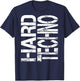 HARD TECHNO. I love Techno music. Techno raver and T-Shirt - T-Shirt | Navy
