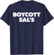 BOYCOTT SAL'S Funny BOYCOTT SAL'S Women T-Shirt - T-Shirt | Navy