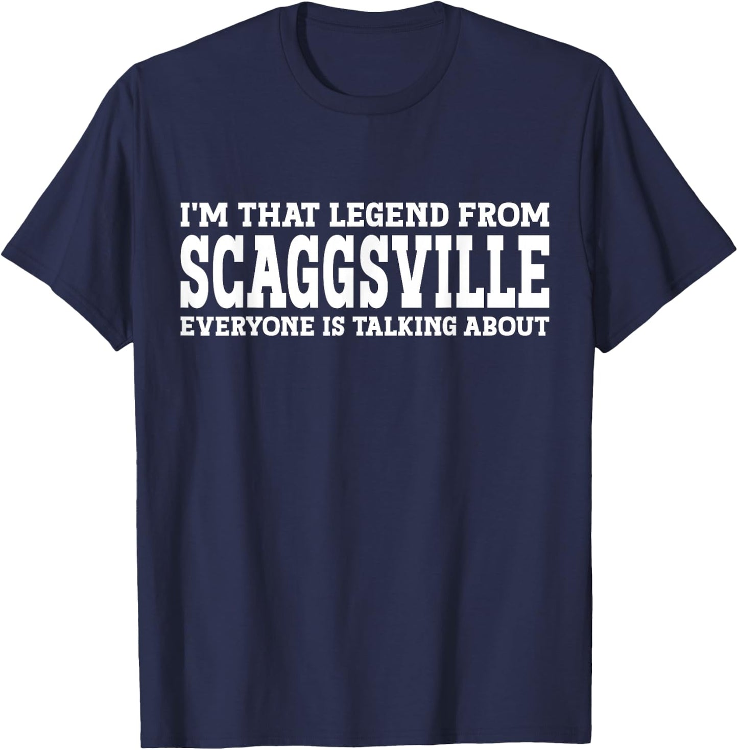 Scaggsville Hometown MD Maryland Home Roots City Scaggsville T-Shirt - T-Shirt | Navy