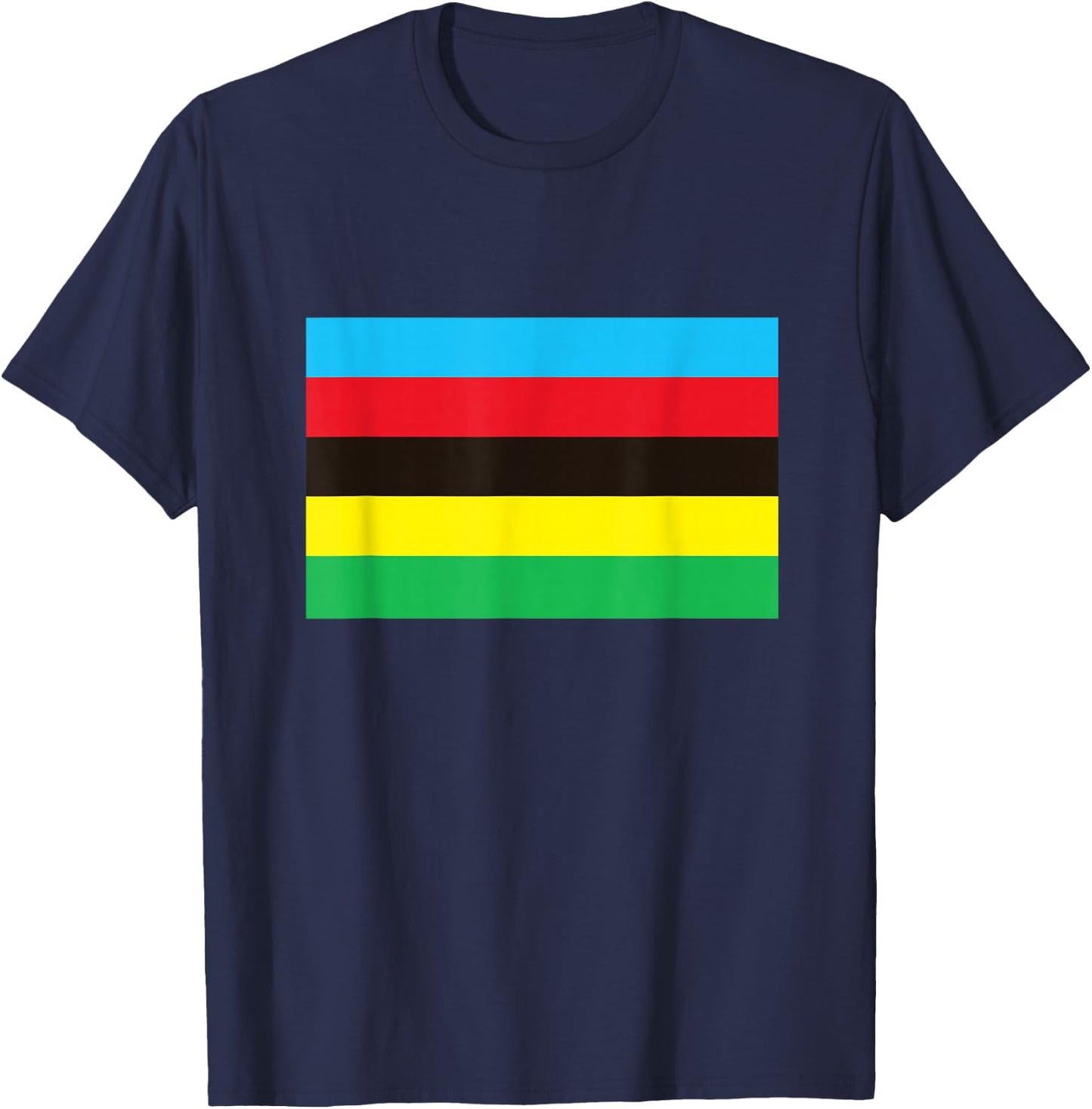 WORLD CYCLING CHAMPION T SHIRT Road Bike Skinng Tyre Champ T-Shirt - T-Shirt | Navy