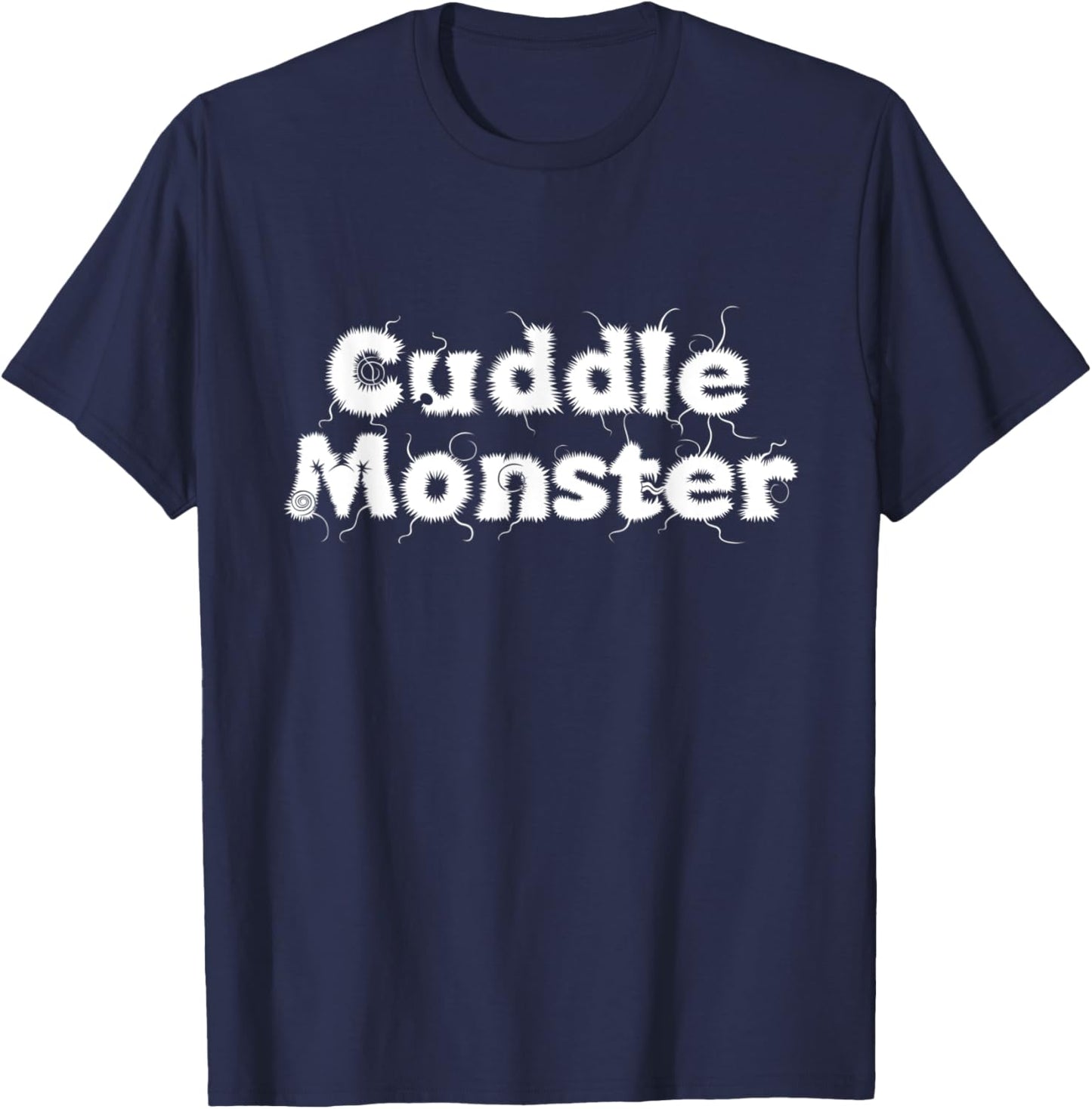 Cuddle Monster shirt love boyfriend girlfriend T-Shirt - T-Shirt | Navy