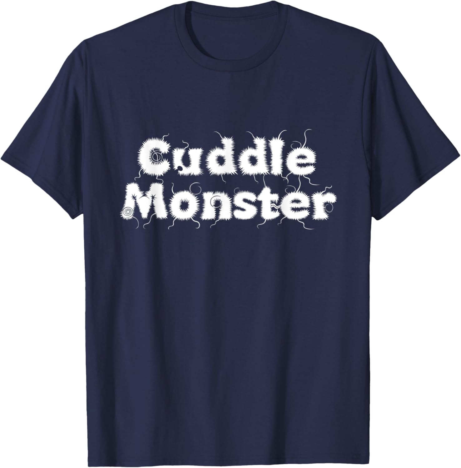 Cuddle Monster shirt love boyfriend girlfriend T-Shirt - T-Shirt | Navy