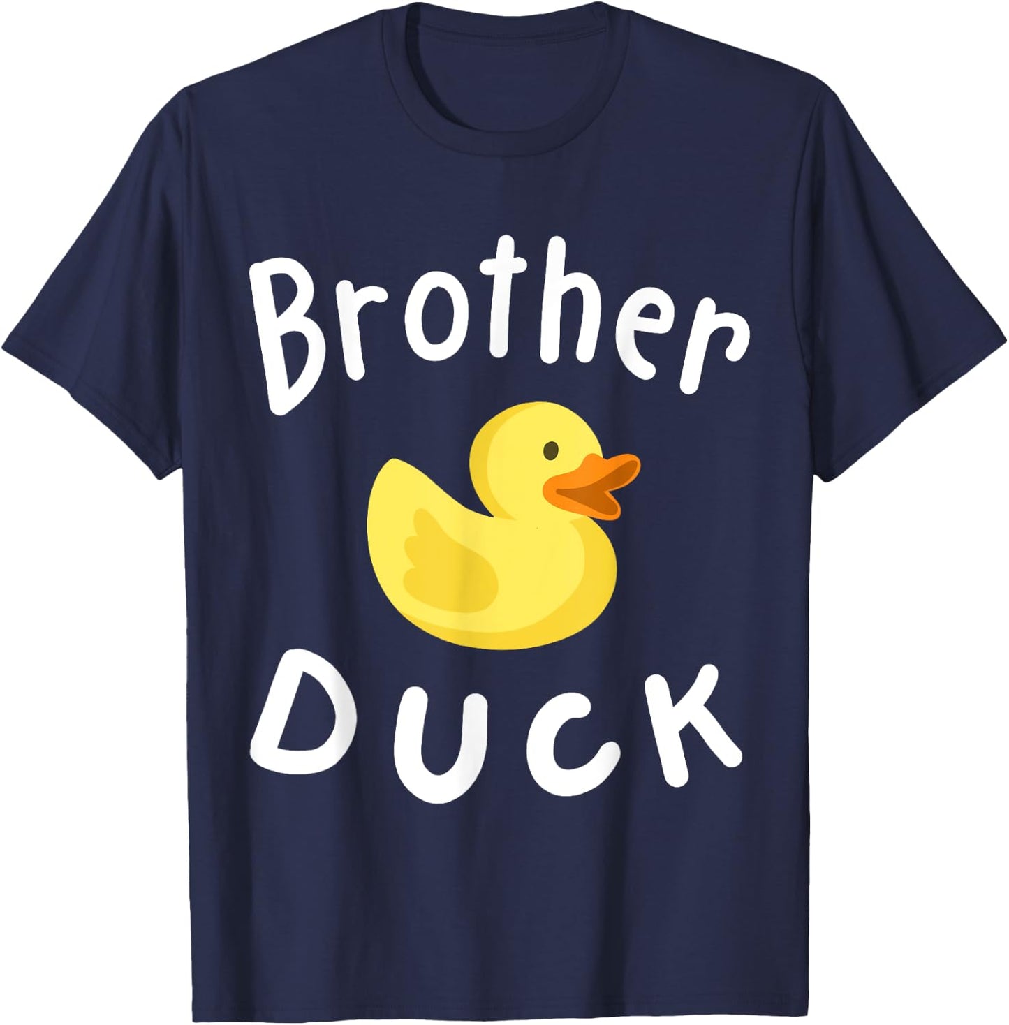 Brother Duck Birthday Rubber Duck Lover Family Matching Boys T-Shirt - T-Shirt | Navy