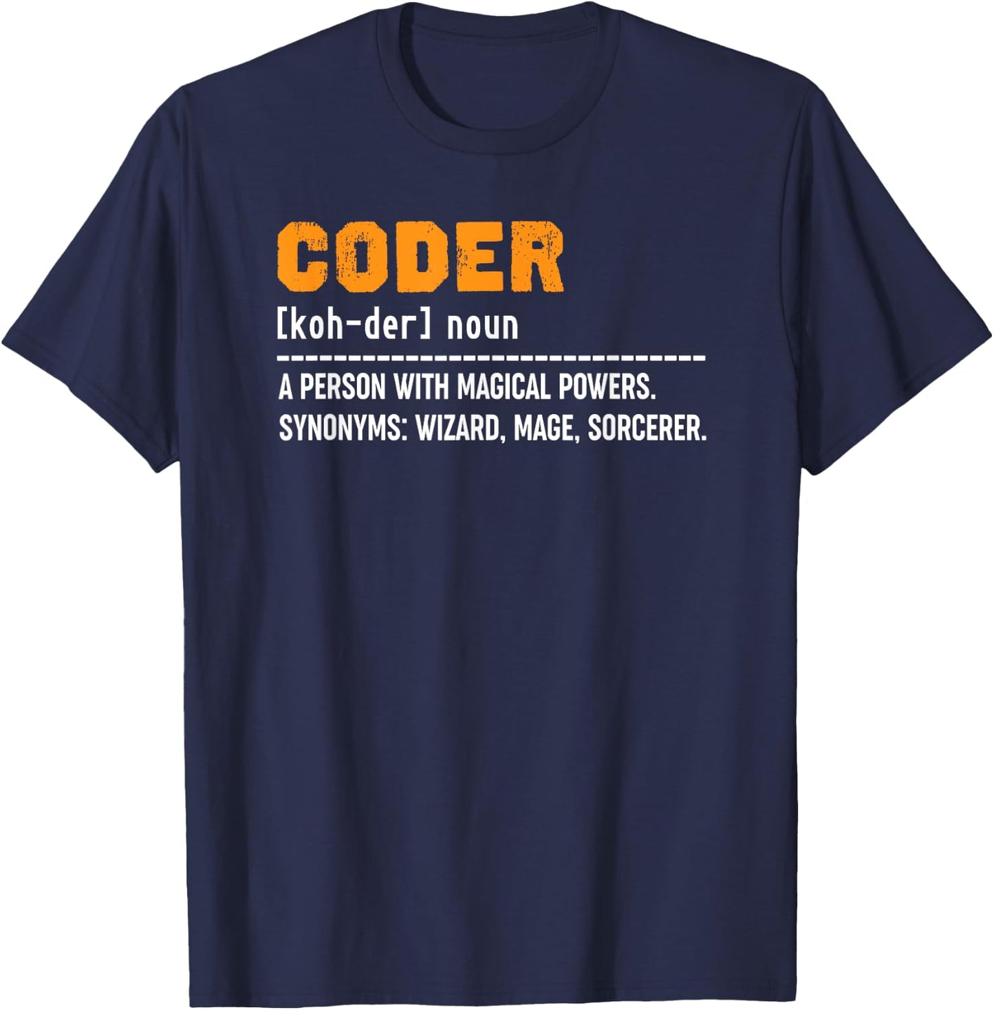 Great Coding Coder Code Designs Women's Black Graphic T-Shirt - T-Shirt | Navy