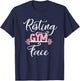 Resting Gym Face Funny Cool Workout Fitness Saying Quote T-Shirt - T-Shirt | Navy