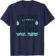 This Girl just got Baptized Shirt Girls Baptism Shirt God T-Shirt - T-Shirt | Navy