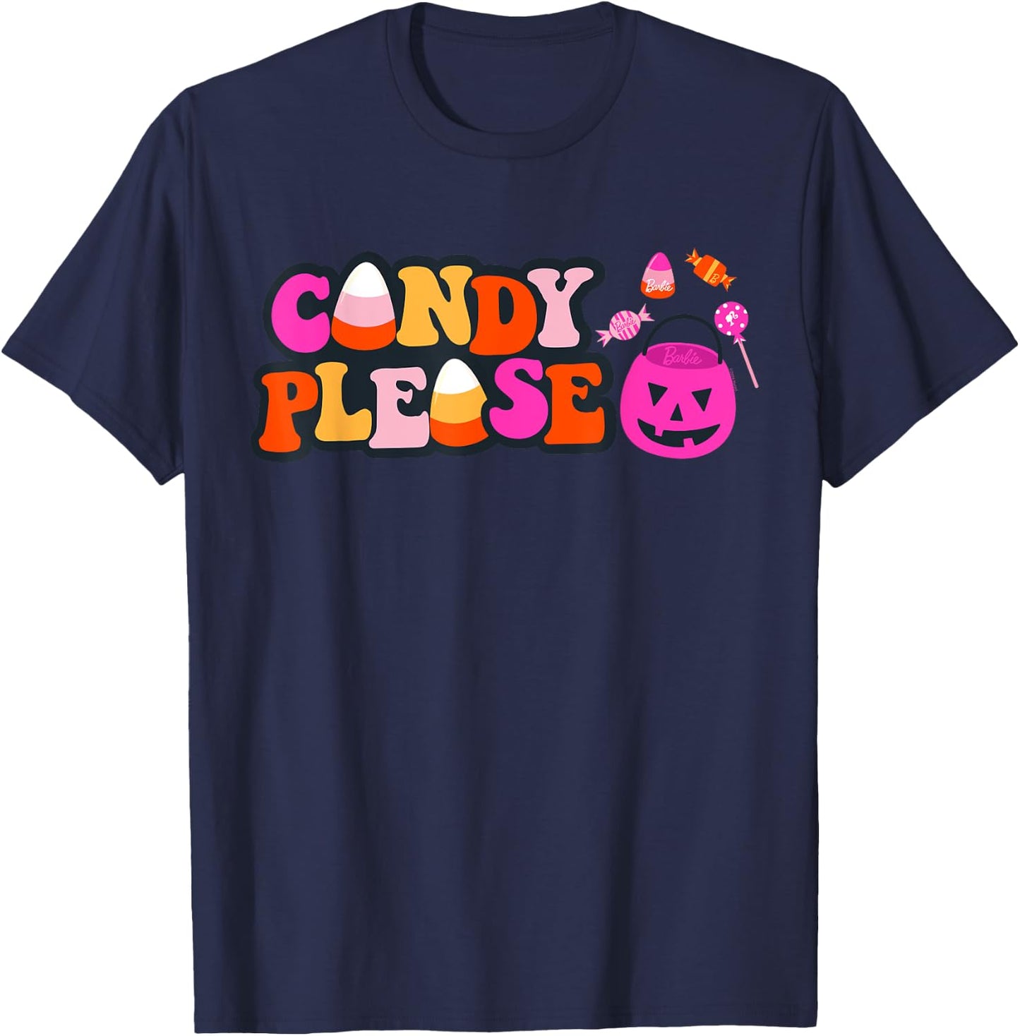 Barbie - Candy Please T-Shirt - T-Shirt | Navy