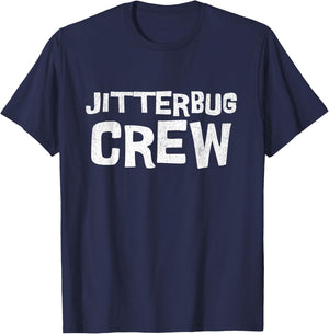 Jitterbug dance crew swing dancing Lindy hop dance T-Shirt - T-Shirt | Navy