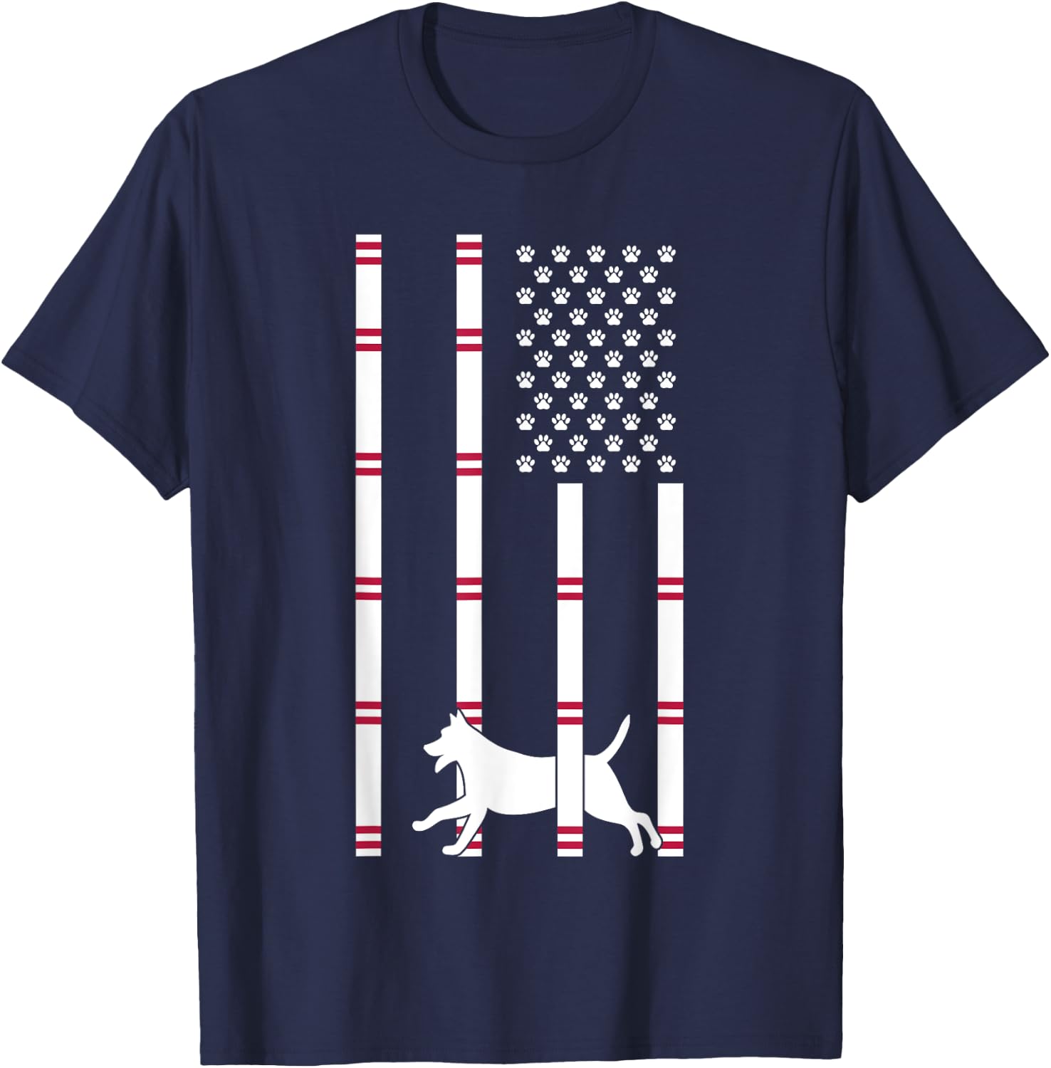 Canine Dog Agility Women T-Shirt - T-Shirt | Navy