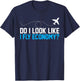 Do I Look Like I Fly Economy ? Funny First Class Airplane T-Shirt - T-Shirt | Navy
