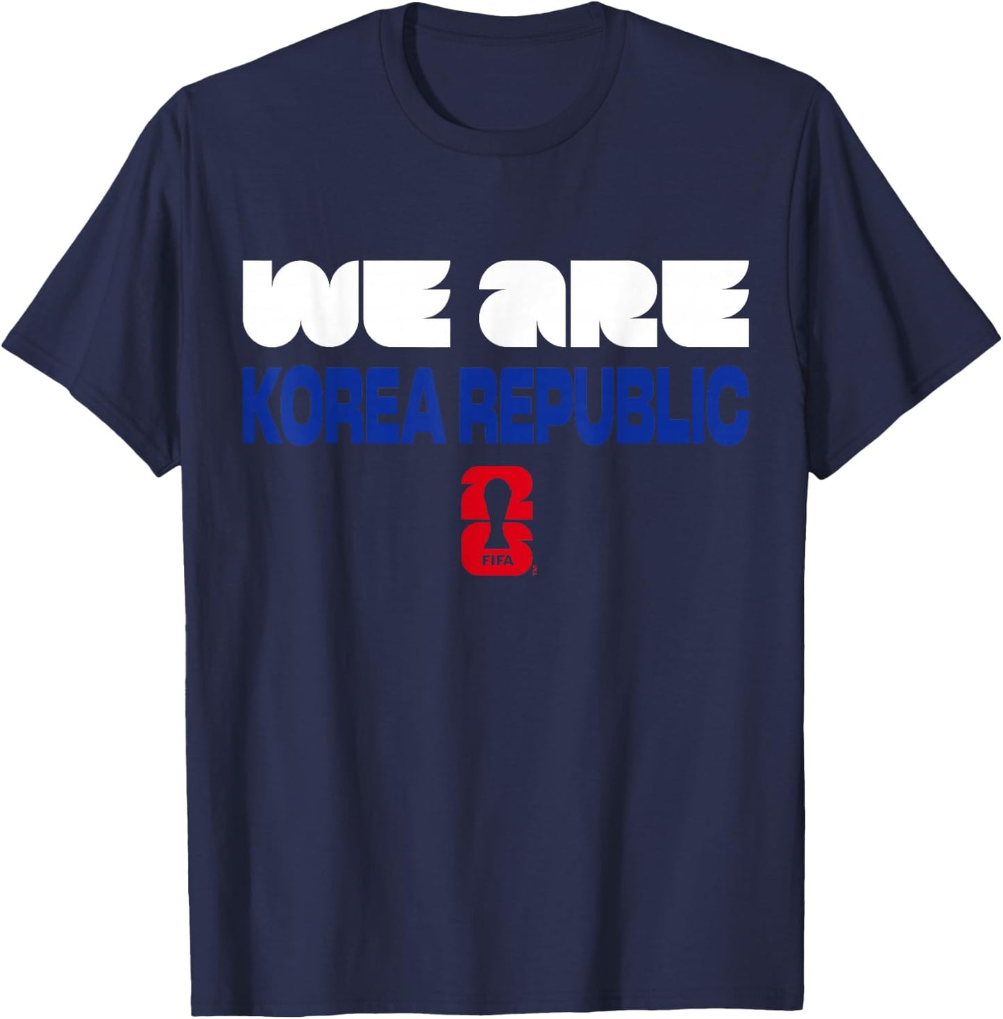 FIFA World CUP26 Qualifier We are Korea T-Shirt - T-Shirt | Navy