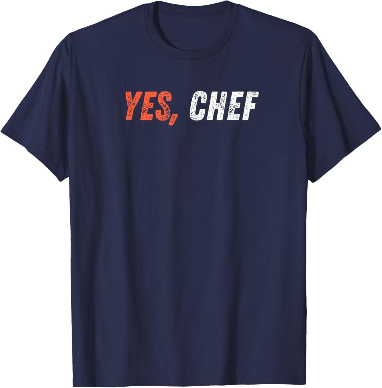 2 Each their Own Yes Chef Black Classic Fit Short Sleeve Small T-Shirt - T-Shirt | Navy