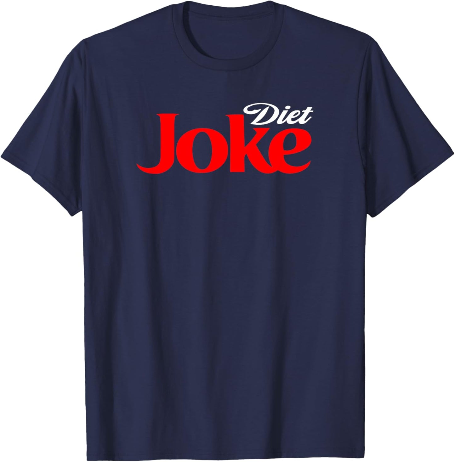 Diet Joke Shirt Keto Paleo Vegan Funny Statement Pun T-Shirt - T-Shirt | Navy
