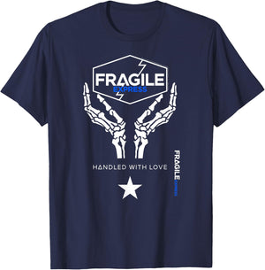 Death Stranding Fragile ExpressVideo Gaming Merch T-Shirt - T-Shirt | Navy