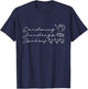 Gardening Sourdough Chickens Homesteading Lifestyle Farming T-Shirt - T-Shirt | Navy