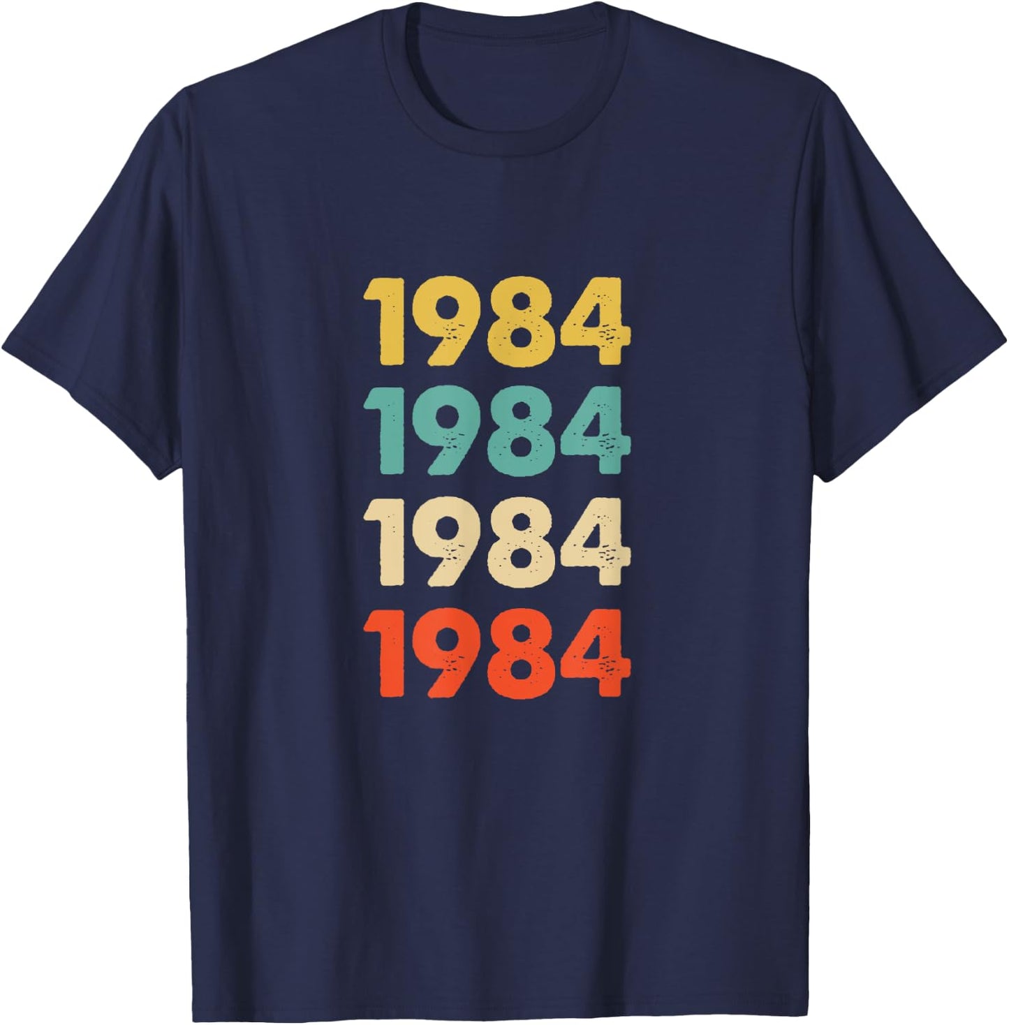 1984 Birthday T-Shirt - T-Shirt | Navy