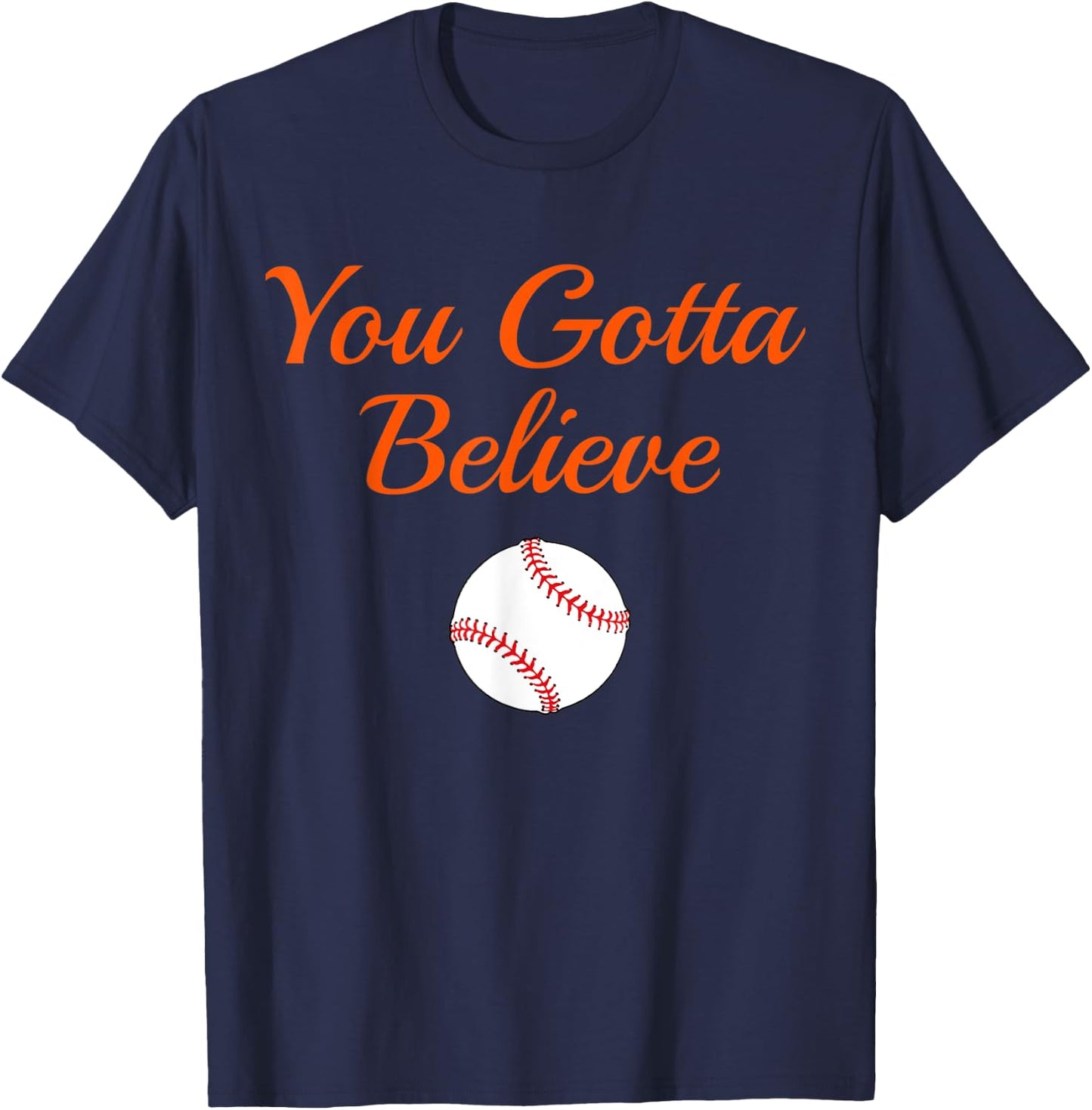 You Gotta Believe New York T-Shirt - T-Shirt | Navy